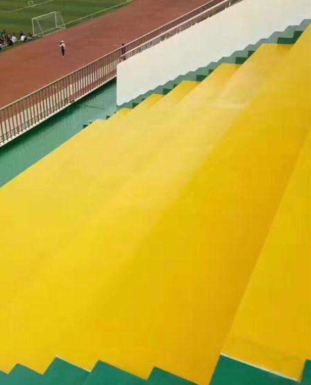 通化球场台阶翻新修补改造